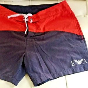 Stylish Emporio armani men swim trunk sz S